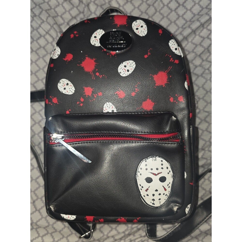 Her universe Friday the 13th Jason Voorhees Halloween mini Backpack Purse!
